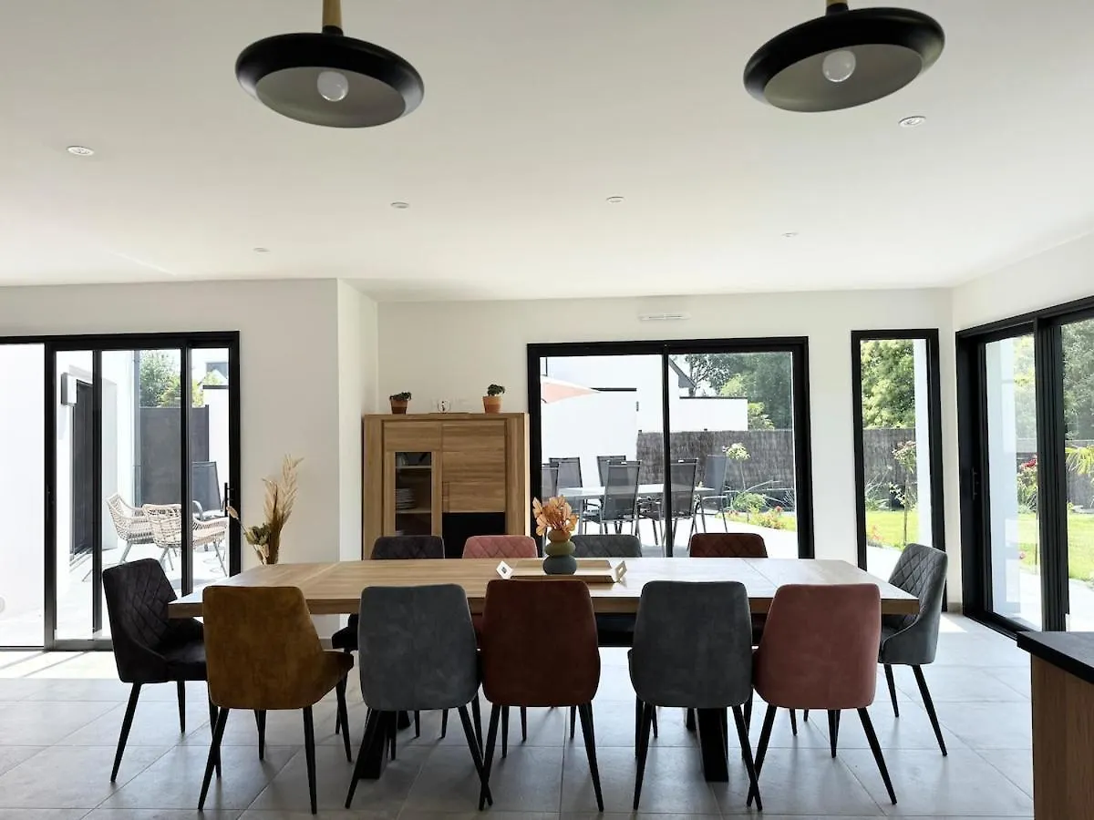 Tatil Evi Spacieuse Maison Contemporaine, Proche Mousterlin Fouesnant Fransa