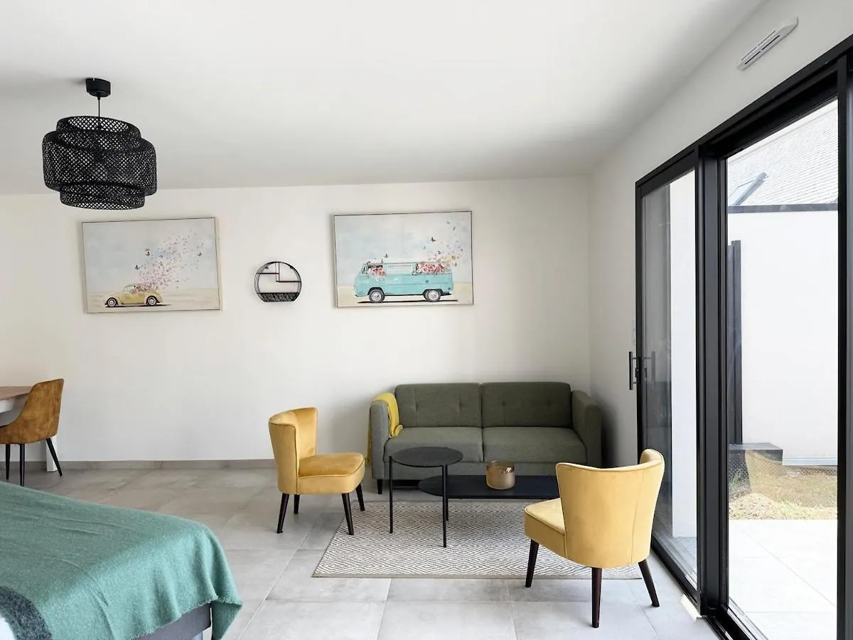 Tatil Evi Spacieuse Maison Contemporaine, Proche Mousterlin Fouesnant Fransa